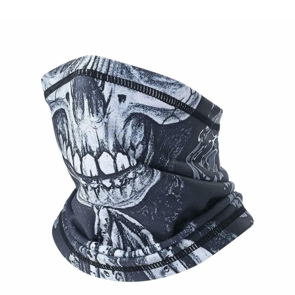 Winter Fleece Neck Gaiter Half Face Mask Ski Motorcycle Cycling Scarf Bandana US - Picture 4 of 5